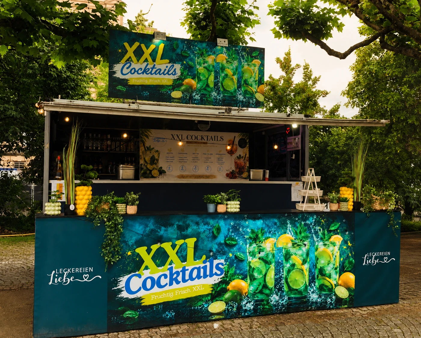 XXL-Cocktailbar von Leckereienliebe